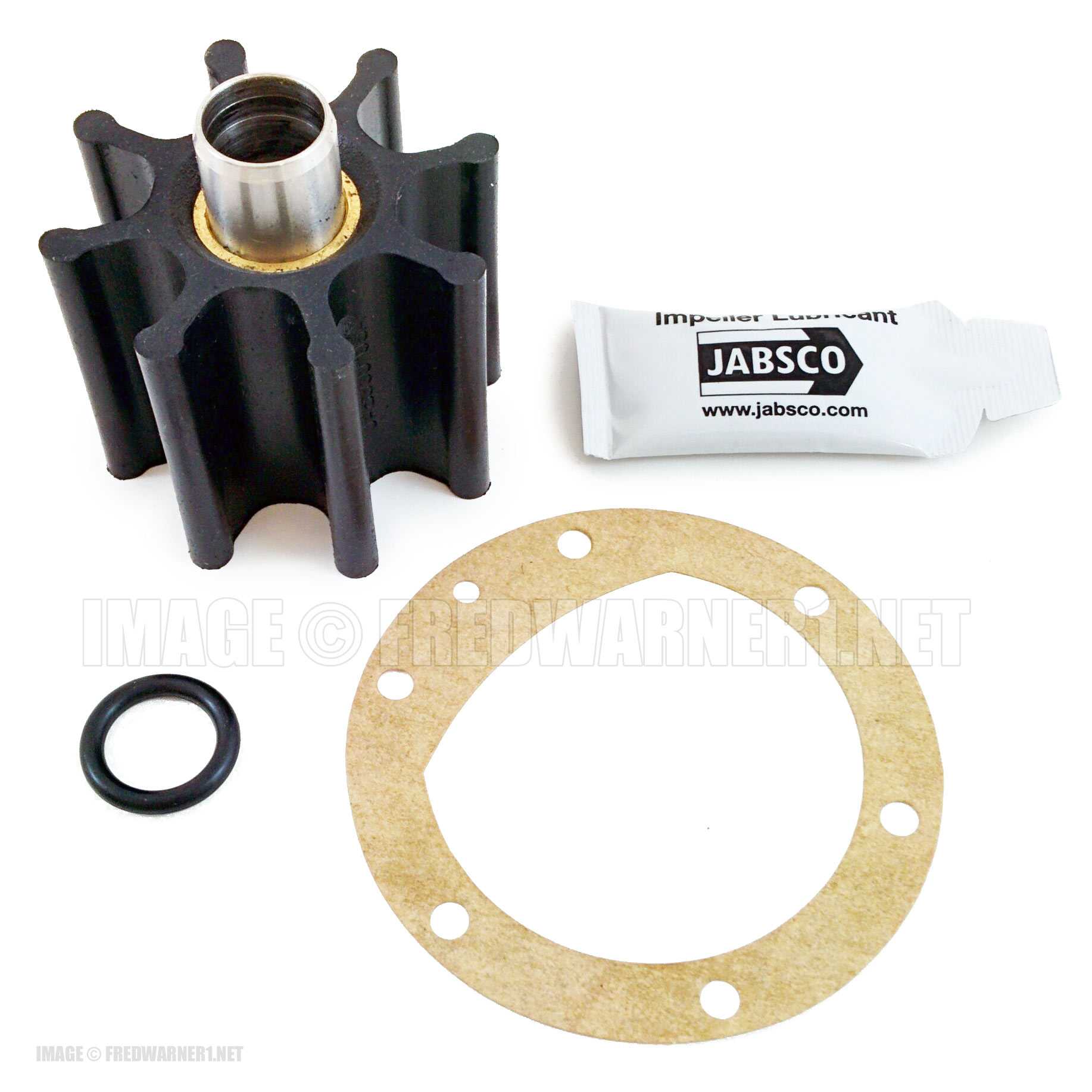 Jabsco 6056 0003 P Profile M Impeller Kit For 6050 Series Ac Motor Pumps Fredwarner Marine Outdoors