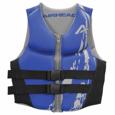 Blue X-Small Airhead Adult Swoosh Kwik-Dry Neolite Flex Life Vest