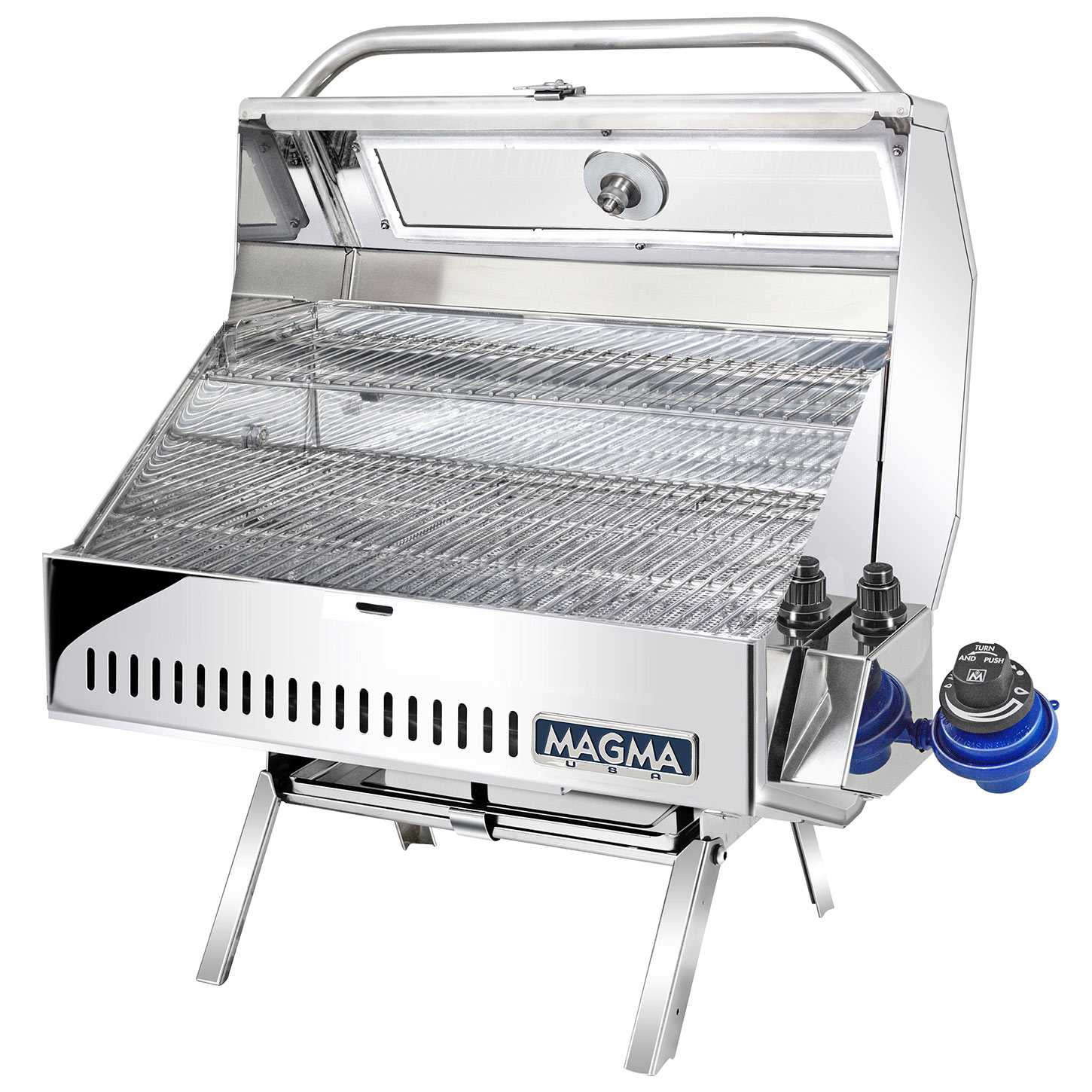 Magma A1012182GS Catalina 2 Infrared Propane Barbeque Gas Grill Boat
